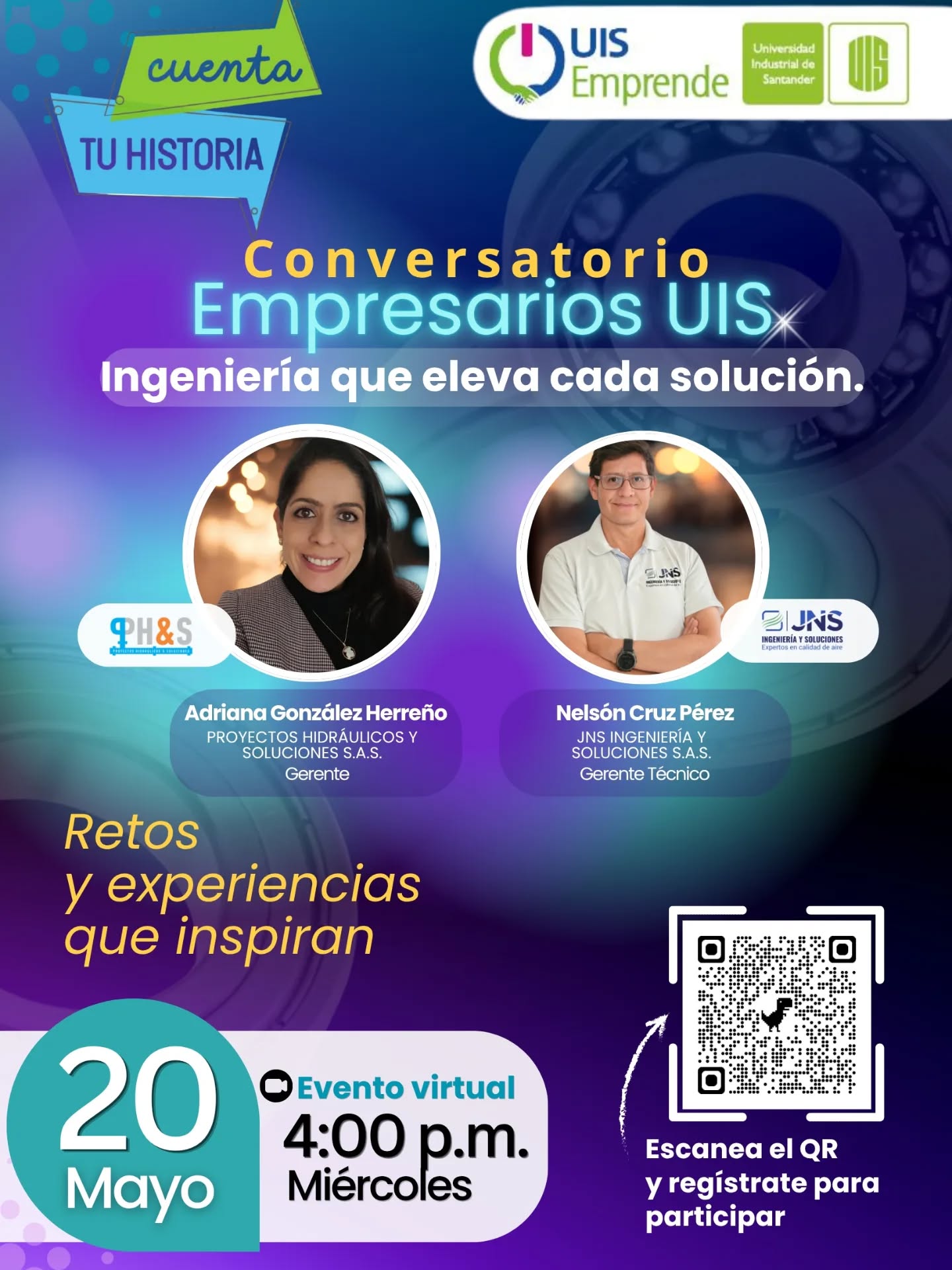 Conversatorio con Empresarios UIS: Ingeniería que eleva cada solución